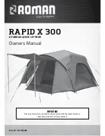 ROMAN RAPID X 300 Owner'S Manual preview