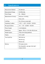 Preview for 3 page of Romed-Holland BP-1000 User Manual