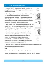 Preview for 13 page of Romed-Holland BP-1000 User Manual