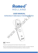 Romed-Holland THERM-IR User Manual preview