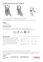 Preview for 4 page of RoMedic DisposableSling Manual