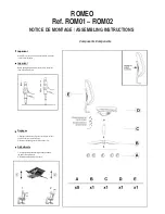 Romeo ROM01 Assembling Instructions предпросмотр