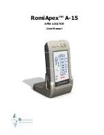 Предварительный просмотр 1 страницы RomiApex A-15 User Manual