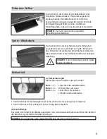 Preview for 9 page of Rommelsbacher BBQ 2002 Instruction Manual