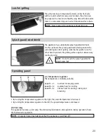 Preview for 23 page of Rommelsbacher BBQ 2002 Instruction Manual