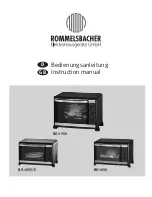 Preview for 1 page of Rommelsbacher BG 1050 Instruction Manual