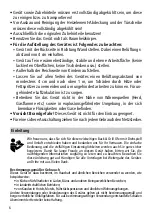 Preview for 6 page of Rommelsbacher BG 1620 Instruction Manual