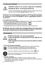 Preview for 8 page of Rommelsbacher BG 1620 Instruction Manual