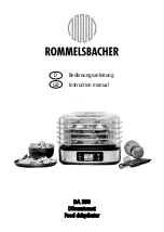 Rommelsbacher DA 350 Instruction Manual preview