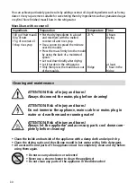 Предварительный просмотр 30 страницы Rommelsbacher DA 350 Instruction Manual