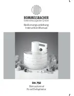 Rommelsbacher DA 750 Instruction Manual preview