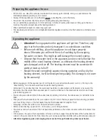 Предварительный просмотр 13 страницы Rommelsbacher EE 1505 Instruction Manual