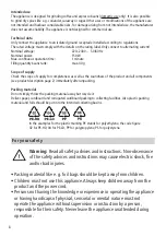 Preview for 8 page of Rommelsbacher EKM 150 Instruction Manual