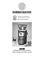 Rommelsbacher EKM 300 Instruction Manual preview