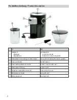 Preview for 2 page of Rommelsbacher EKM 300 Instruction Manual