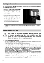 Preview for 10 page of Rommelsbacher EKM 400 Instruction Manual