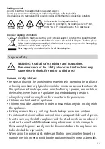 Preview for 19 page of Rommelsbacher EKM 500 Instruction Manual