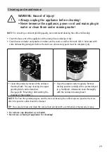 Preview for 29 page of Rommelsbacher EKM 500 Instruction Manual