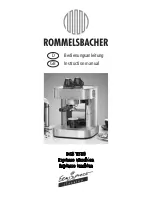 Rommelsbacher EKS 1510 Instruction Manual preview