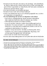 Preview for 6 page of Rommelsbacher F 350 Instruction Manual