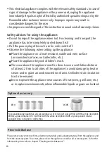 Preview for 20 page of Rommelsbacher JG 60 Instruction Manual