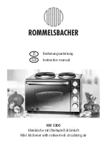 Rommelsbacher KM 3300 Instruction Manual preview