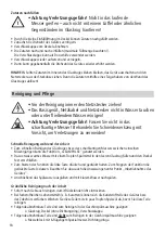 Preview for 18 page of Rommelsbacher MX 1250 Instruction Manual