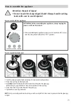 Preview for 25 page of Rommelsbacher MX 1250 Instruction Manual