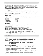 Preview for 4 page of Rommelsbacher MX 850 Instruction Manual