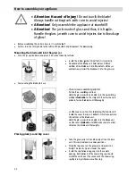 Preview for 22 page of Rommelsbacher MX 850 Instruction Manual