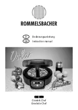 Rommelsbacher OM 950 Instruction Manual предпросмотр