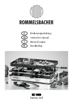 Preview for 1 page of Rommelsbacher RC 1400 Instruction Manual