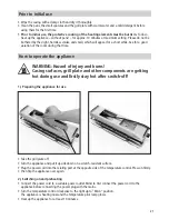 Preview for 21 page of Rommelsbacher RC 1600 Instruction Manual