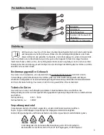 Preview for 3 page of Rommelsbacher RCS 1207 Instruction Manual