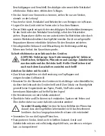 Preview for 5 page of Rommelsbacher RCS 1207 Instruction Manual