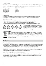 Preview for 8 page of Rommelsbacher Risa MRK 500MRK Instruction Manual