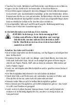 Preview for 6 page of Rommelsbacher SWG 700 Instruction Manual