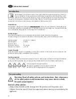 Preview for 14 page of Rommelsbacher TA 1200 Instruction Manual