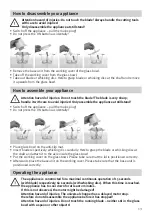 Предварительный просмотр 13 страницы Rommelsbacher UZ 400 Instruction Manual