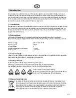 Предварительный просмотр 19 страницы Rommelsbacher VAC 110 Instruction Manual