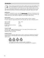 Preview for 14 page of Rommelsbacher VAC 125 Instruction Manual