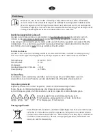 Preview for 4 page of Rommelsbacher VAC 285 Instruction Manual