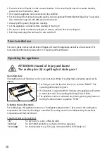 Предварительный просмотр 28 страницы Rommelsbacher VAC 500 Instruction Manual