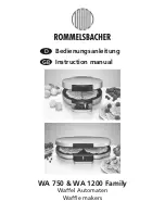 Preview for 1 page of Rommelsbacher WA 1200 series Instruction Manual