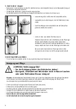 Preview for 8 page of Rommelsbacher ZP 60/E Instruction Manual