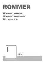 ROMMER CV115 User Manual preview