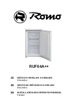 Предварительный просмотр 1 страницы Romo RUF64A++ Installation And Operation Manual