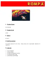 Rompa Aura Projector Manual preview