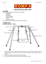 Предварительный просмотр 8 страницы Rompa Deluxe Vestibulator 19201 Manual