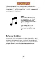 Preview for 15 page of Rompa Hip Hop Activity Box Instruction Manual